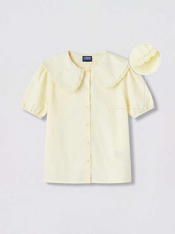 LCW Kids Girl Yellow Shirt
