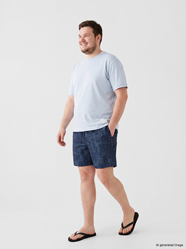 LCW SWIMWEAR Short Printed Men's Swimming Shorts