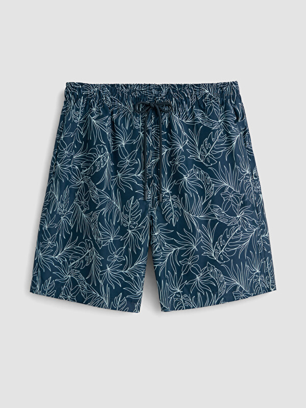 LCW SWIMWEAR Kratki muški šorts za kupanje sa dezenom lišća