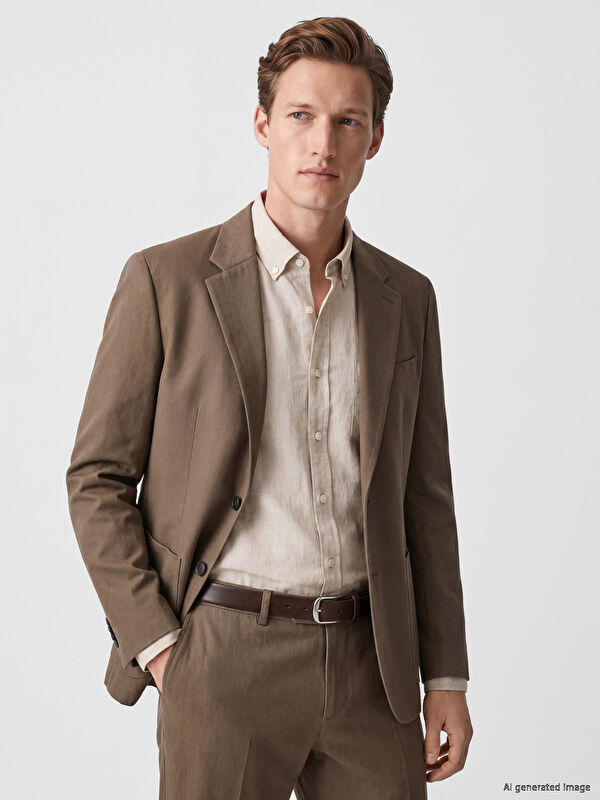 SOUTHBLUE Loose Fit Erkek Blazer Ceket