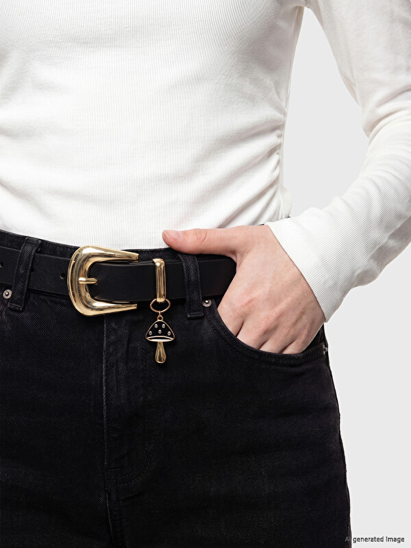 LCW ACCESSORIES Mantar Aksesuarlı Kadın Kemer