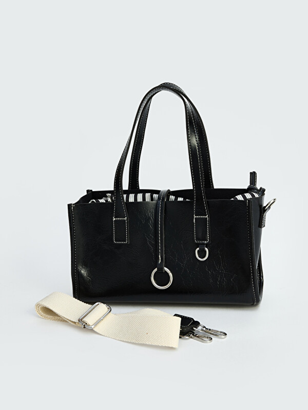 LCW ACCESSORIES Deri Görünümlü Kadın Omuz Çantası