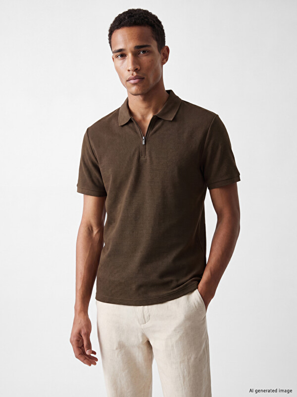 LCW Vision Polo Yaka Erkek Tişört