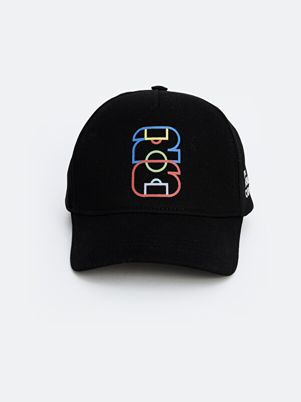 LCW ACCESSORIES Grafik ve Slogan Nakışlı Erkek Çocuk Kep Şapka
