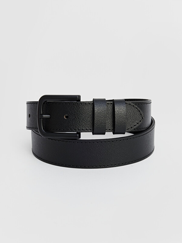 LCW ACCESSORIES Artificial Leather Men's Belt
