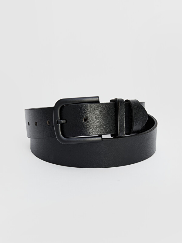 LCW ACCESSORIES Faux Leather Men's Belt