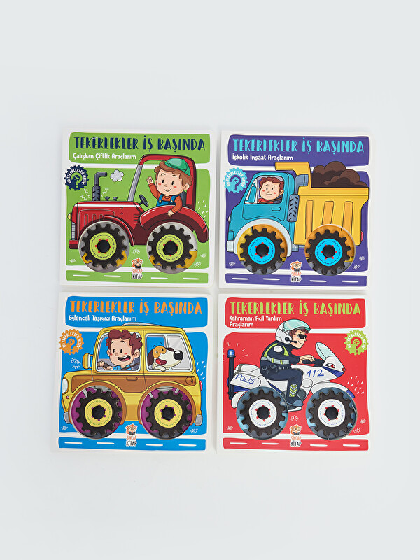 Sincap Kitap Tekerlekler İş Başında Çocuk Kitap