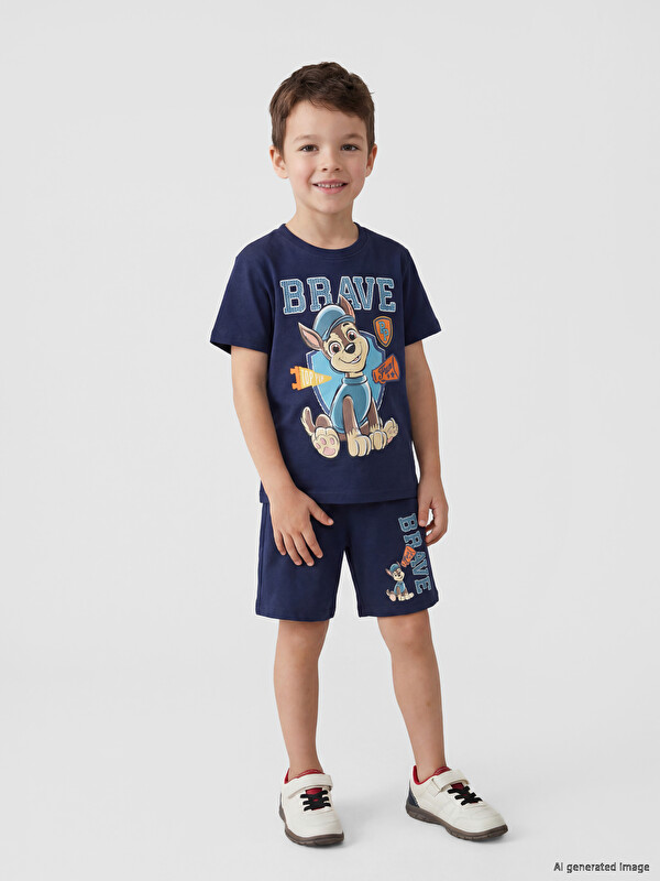 LCW Kids Paw Patrol Baskılı Erkek Çocuk Takım