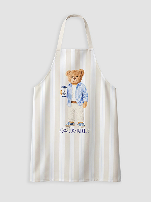 LCW HOME Teddy Bear Printed Kitchen Apron