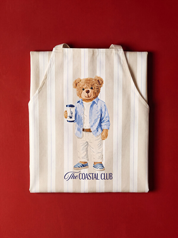 LCW HOME Teddy Bear Printed Kitchen Apron