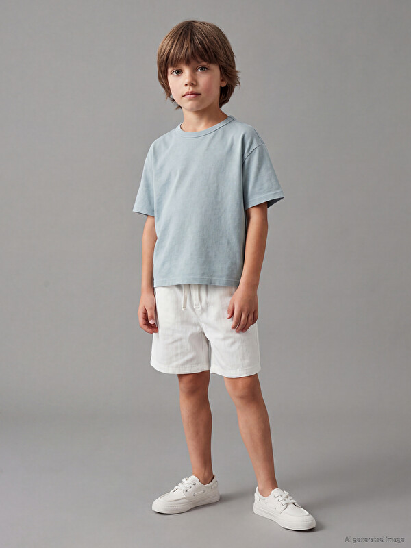 LCW Kids Crew Neck Boys' T-Shirt