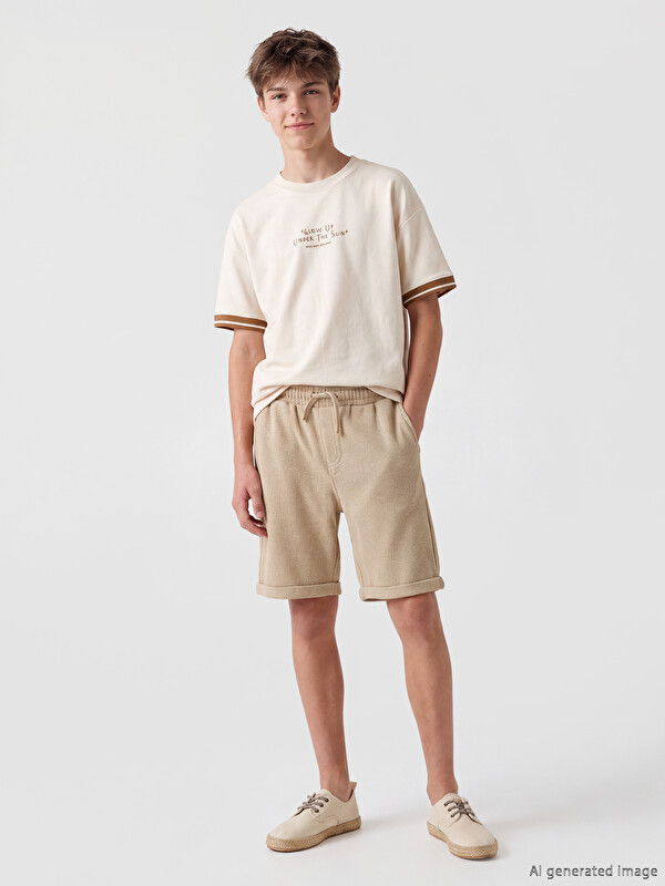 LCW Kids Regular Fit Erkek Çocuk Şort