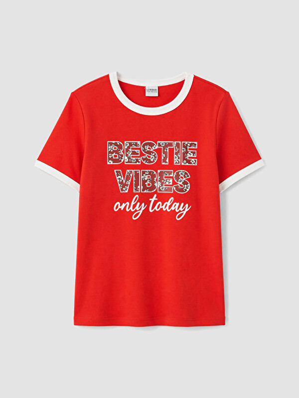 LCW Kids T-shirt Rouge Fille