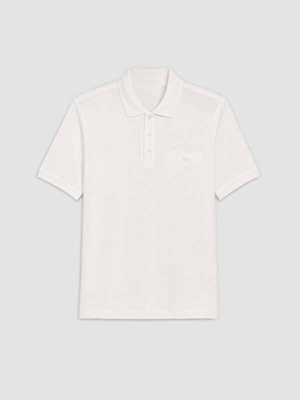 LCWAIKIKI Classic Polo Yaka Penye Erkek Tişört