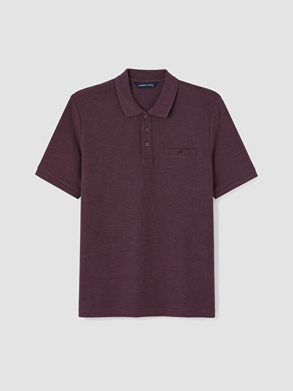 LCWAIKIKI Classic Polo Yaka Penye Erkek Tişört