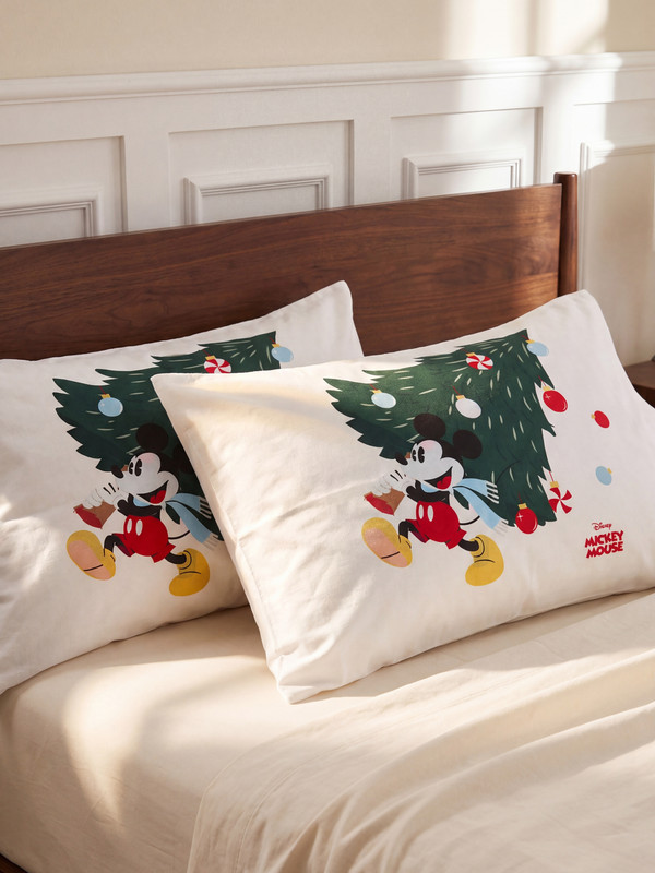 LCW HOME 2'li  Mickey Mouse Yastık Kılıfı 50x70 cm