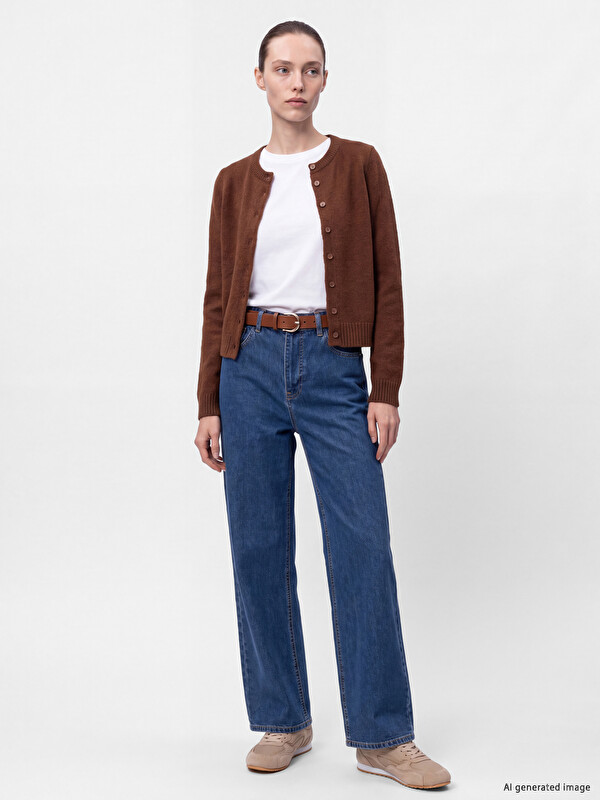 LCW Comfort جينز نيلي امرأة