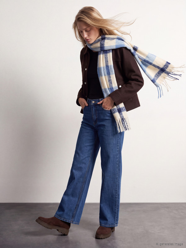 LCW Comfort Pocketed Wideleg Jean