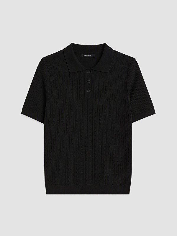 LCW EVERYDAY Polo Yaka Kadın Triko Kazak
