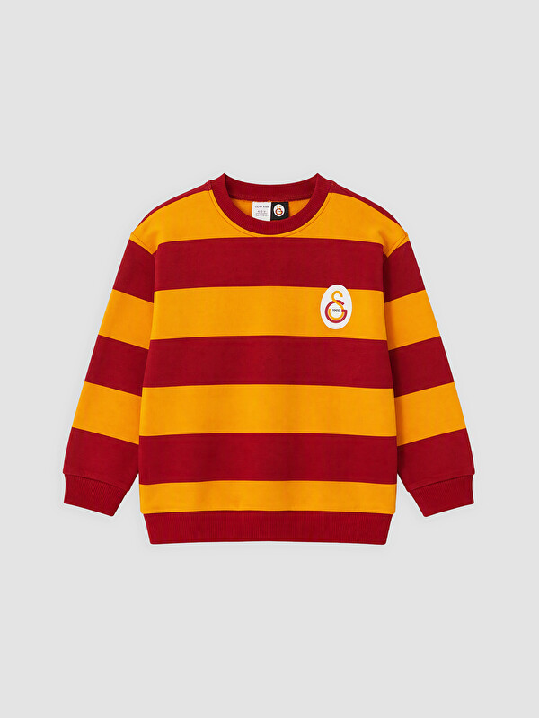 LCW Kids Galatasaray Lisanslı Erkek Çocuk Sweatshirt