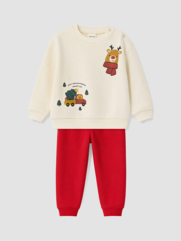LCW baby Baby Boy Ecru Set