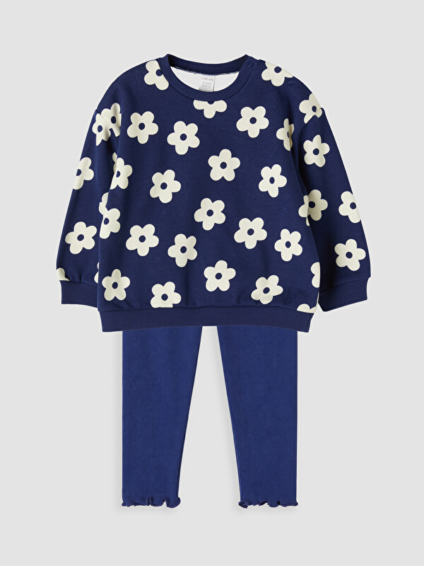 LC WAIKIKI Floral Girls' Leggings Set