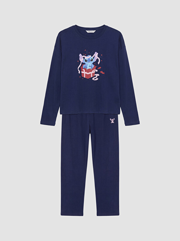 LCW Young Stitch printed women's pyjamas set