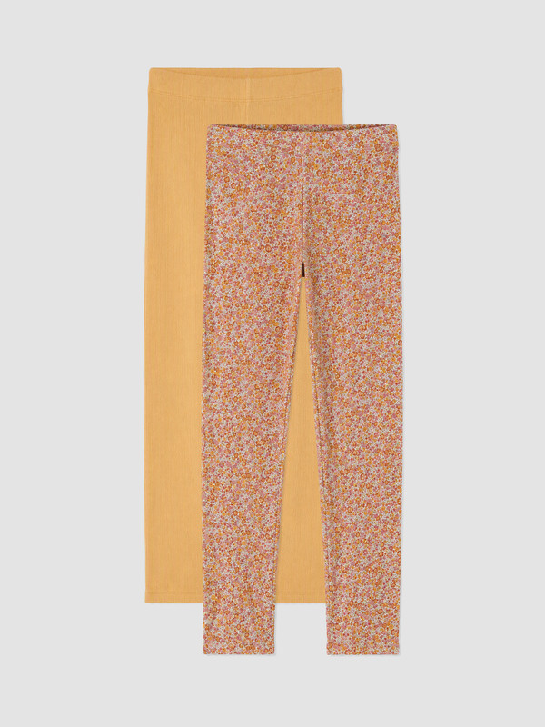 LCW Kids Floral Girls' Leggings 2 Pack