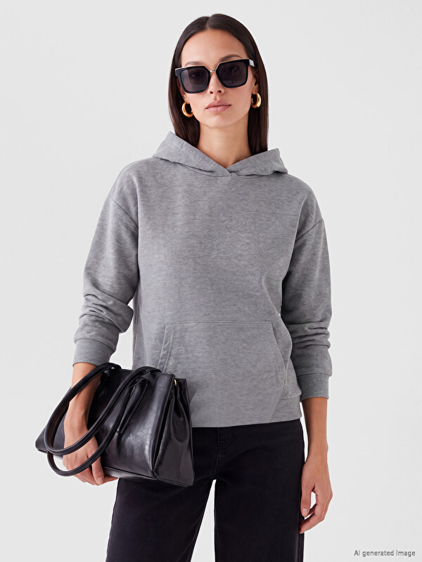 LC WAIKIKI Loose Fit Kadın Hoodie