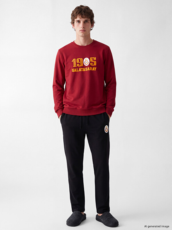 LC WAIKIKI Galatasaray Printed Men's Pyjamas Set