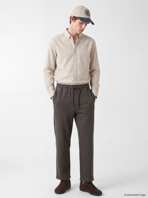 XSIDE Loose Fit Men's Trousers