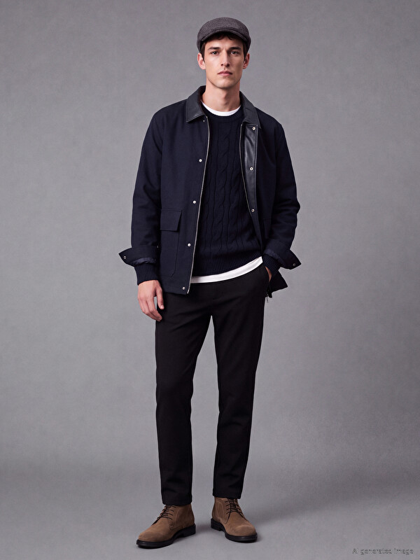 LCW Vision Slim Fit Gabardin Erkek Pantolon
