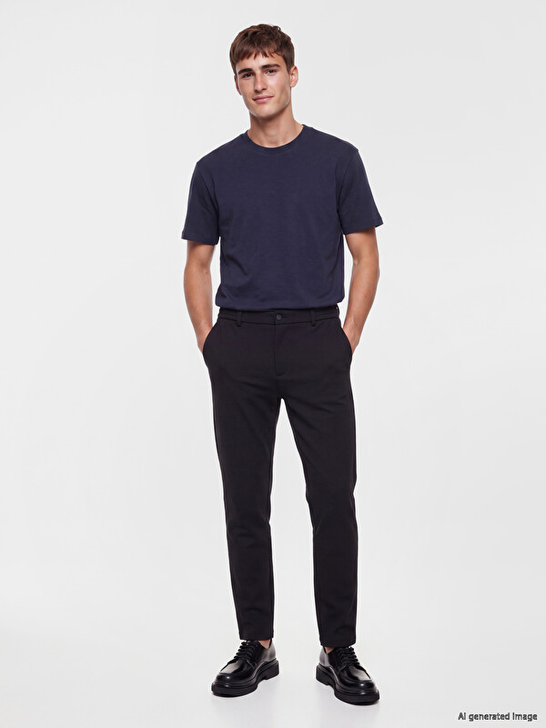 LCW Vision Pantallona gabardinë slim fit për burra