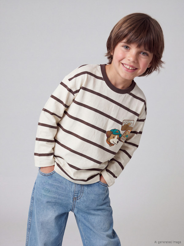 LCW Kids Bluzë me mëngë të gjata për djem