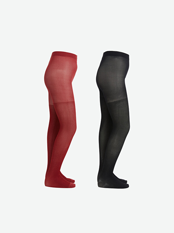 LCW Kids Girl Bordeaux Tights