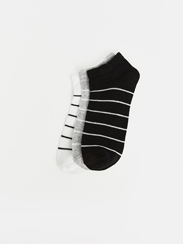 LC WAIKIKI Woman Black Trainer Socks