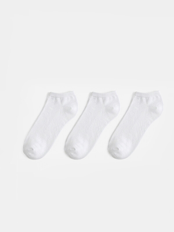 LC WAIKIKI Women's Trainer Socks 3-pack