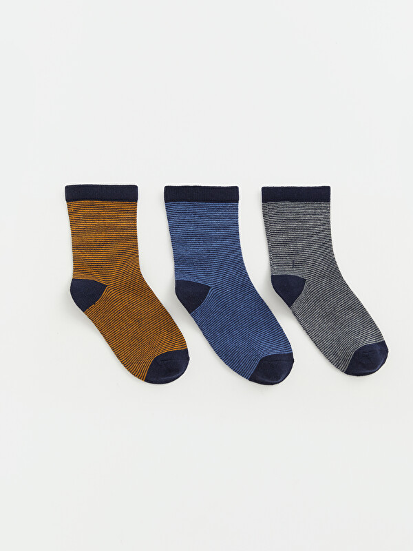 LCW Kids Boy Yellow Ankle Socks