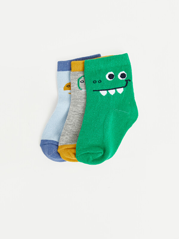 LC WAIKIKI Boy Green Ankle Socks