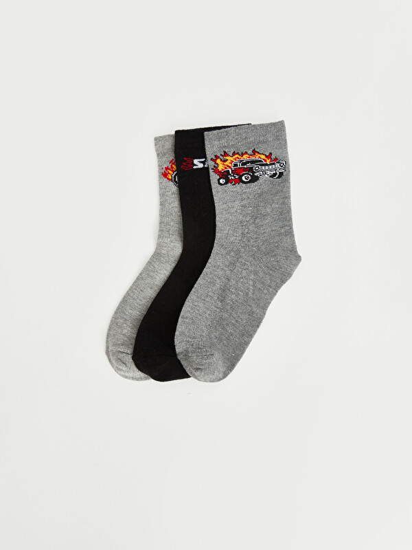 LCW Kids Boy Grey Ankle Socks