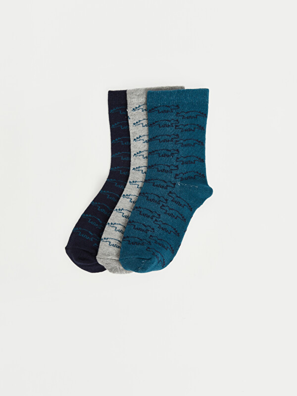 LCW Kids Boy Green Ankle Socks