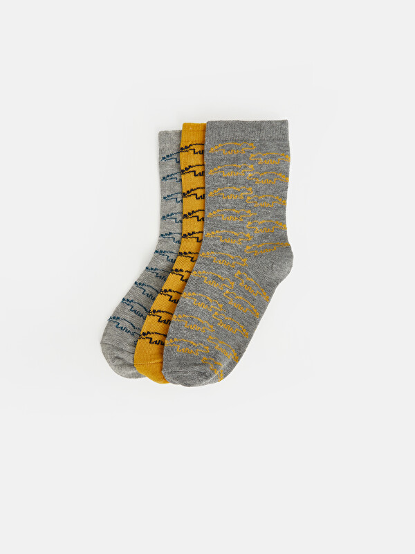 LCW Kids Boy Grey Ankle Socks