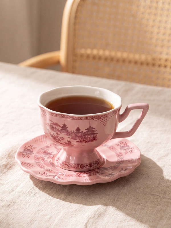 LCW HOME Patterned Coffee Cup Set