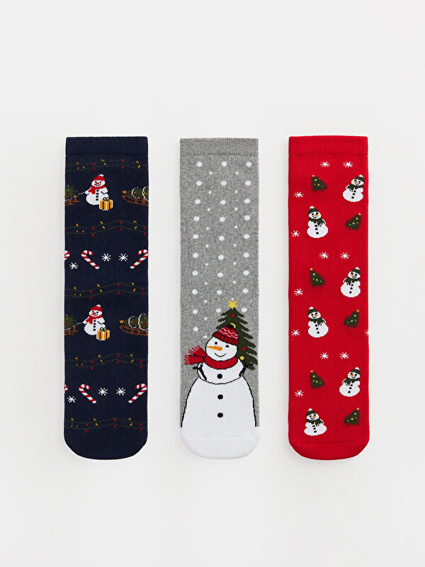 LCW Kids 3-pack New Year Themed Boys' Ankle Socks