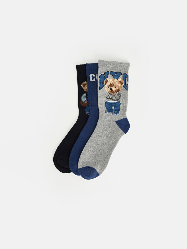 LCW Kids Chaussettes de cheville Mixte Garçon