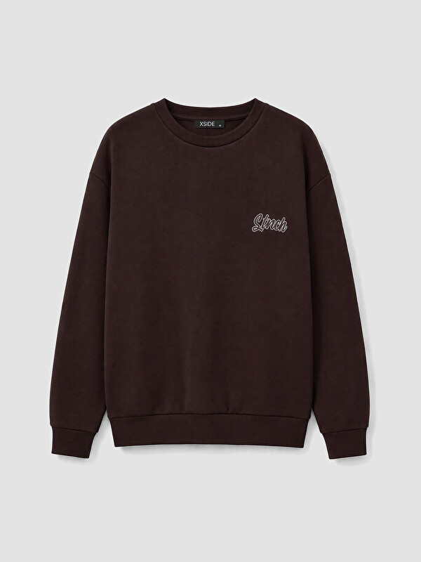 XSIDE Baskılı Erkek Sweatshirt