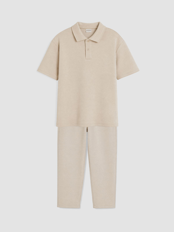 LCW Kids Boys' Polo Collar Tracksuit Set