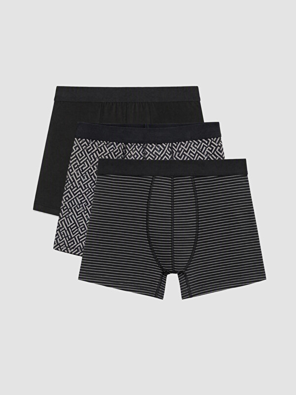 LC WAIKIKI Man Black Boxer Briefs