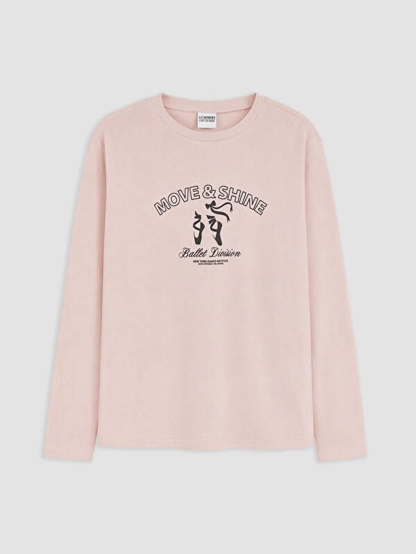 LCW Kids Crew Neck Girls' T-shirt