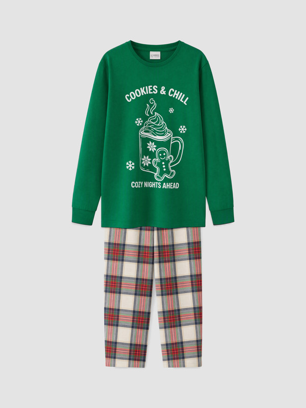 LCW Kids New Year Themed Boys' Pyjamas Set